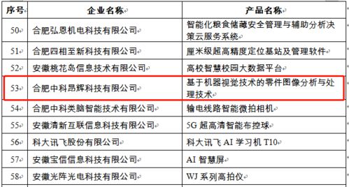 喜報(bào)！園區(qū)多家企業(yè)產(chǎn)品入選安徽省第九批信息消費(fèi)創(chuàng)新產(chǎn)品名單